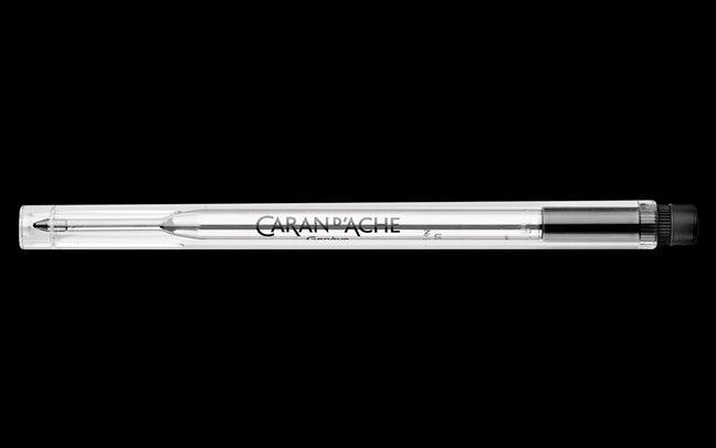 Recharge - Cartouche - Stylo à bille - GOLIATH - Caran d'Ache - Noir - Pointe fine