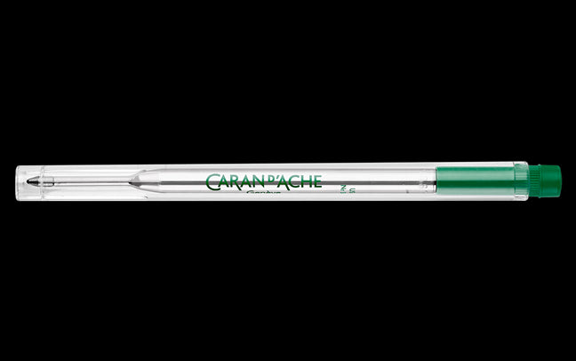 Recharge - Cartouche - Stylo à bille - GOLIATH - Caran d'Ache - Vert - Pointe M