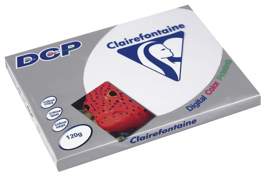 Ramette de papier - A3 - Blanc - 120g - Impression - 250 feuilles - Clairefontaine DCP