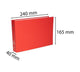 Classeur - Pour fiches bristol 12,5x20cm 14,8x21cm - 2 anneaux - Exacompta