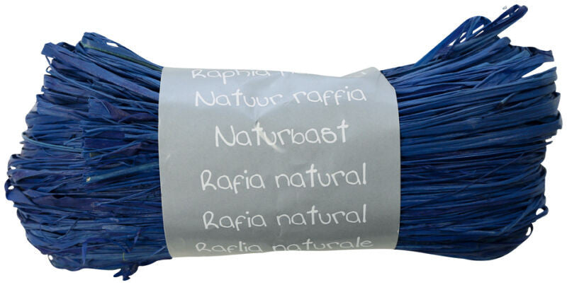 Raphia - Bleu France - Emballage cadeau - Loisirs créatifs - DIY - 1m50 - Clairefontaine
