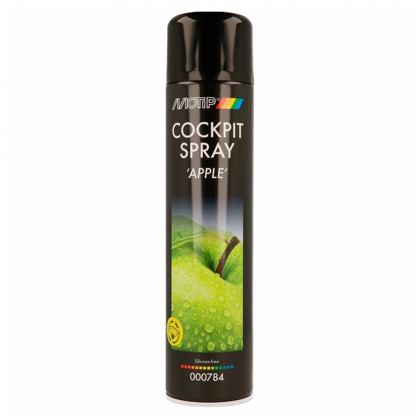 Produit nettoyant - Pour intérieur de voiture - Parfum pomme - MoTip - 600ml