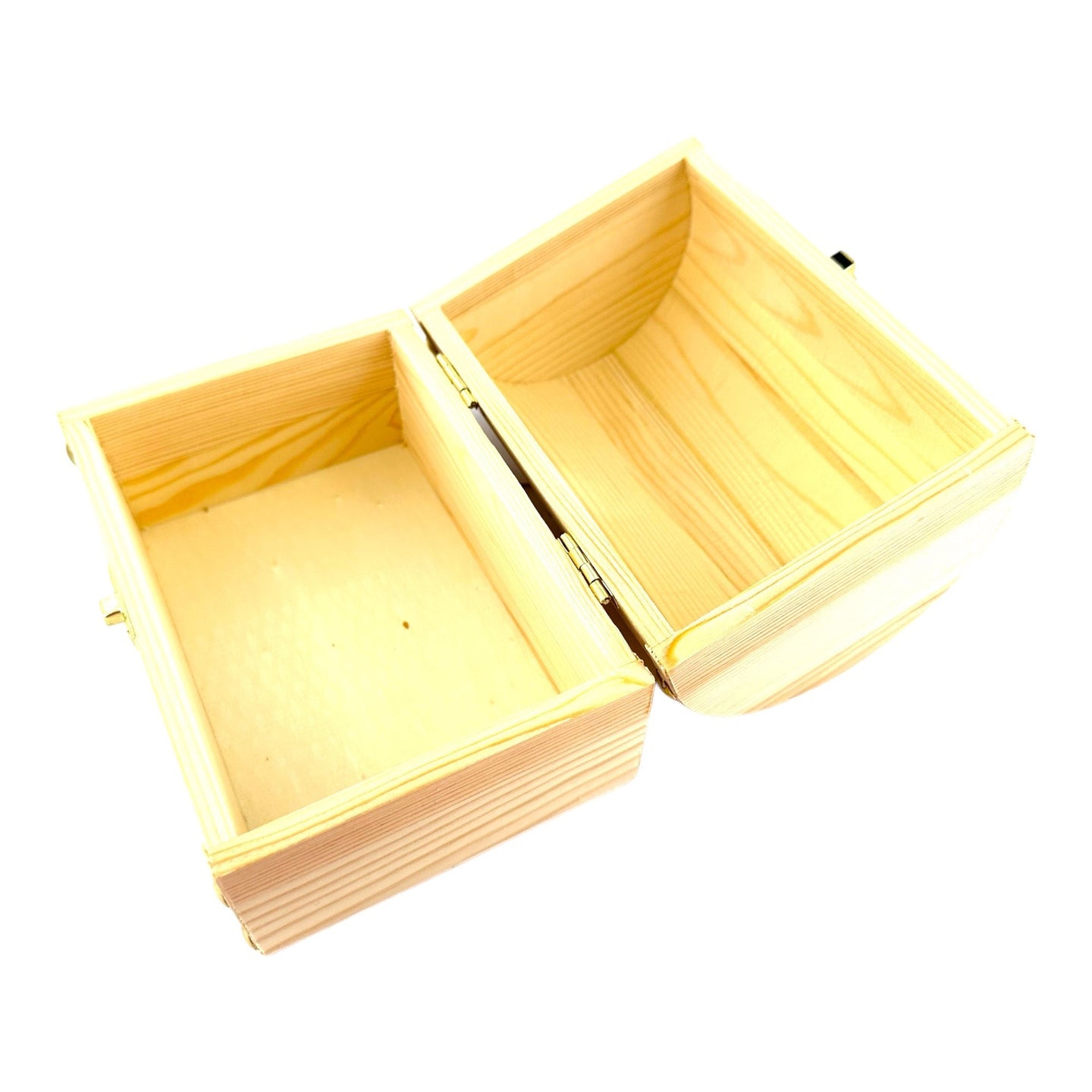 Petit coffre de pirate - Bois - A décorer - 16x11x12,5cm - Loisirs créatifs