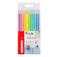 Pochette de 12 crayons de couleur pastel - Kores