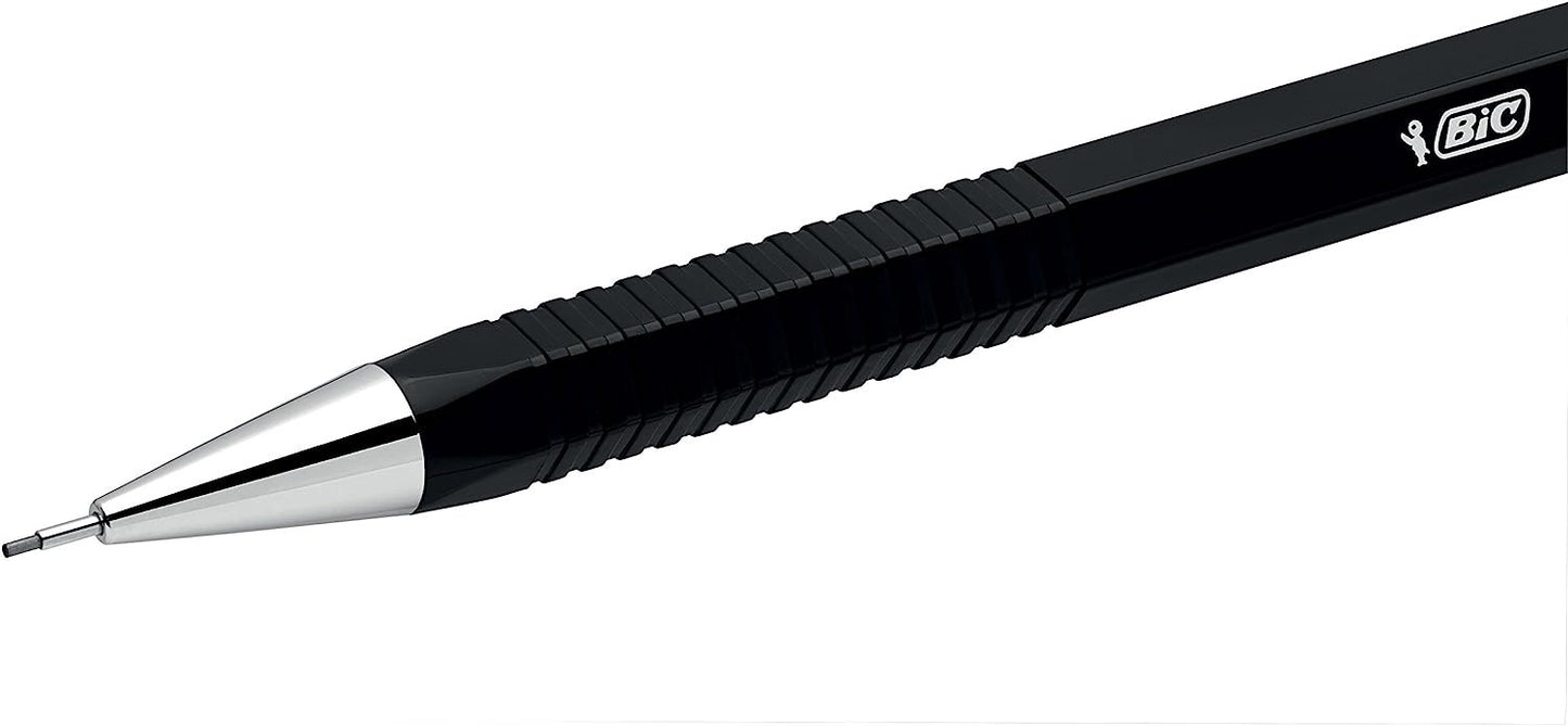 Porte-mines - Critérium - Mine de 0,7mm - HB - Rechargeable - Noir - BIC
