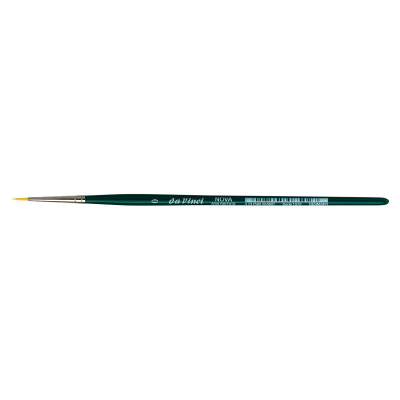 Pinceau rond pour aquarelle - Fibres synthétiques - Da Vinci - Nova - 0 - série 1570