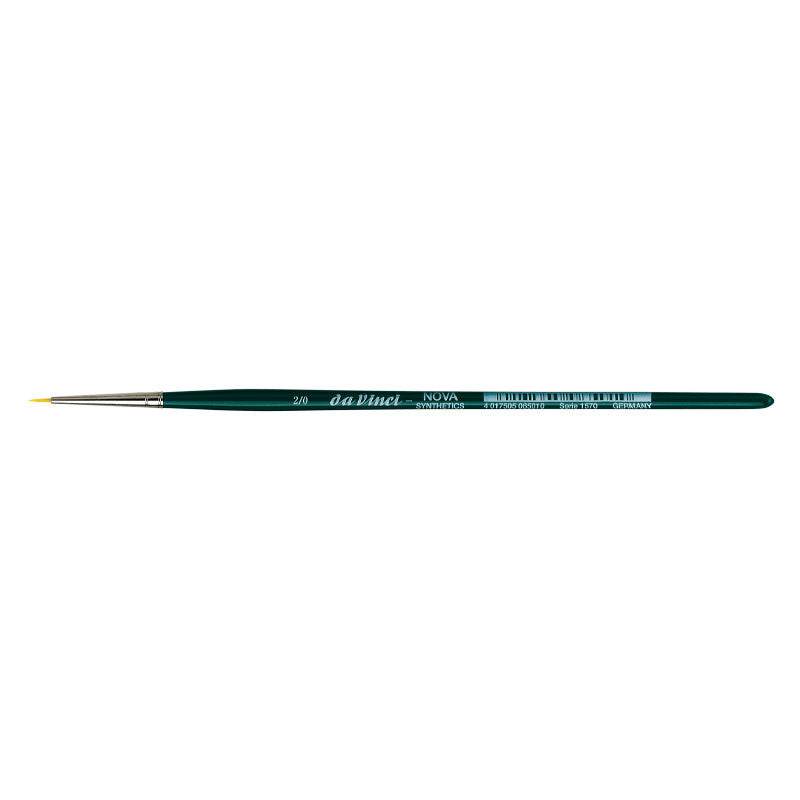 Pinceau rond pour aquarelle - Fibres synthétiques - Da Vinci - Nova - 2/0 - série 1570