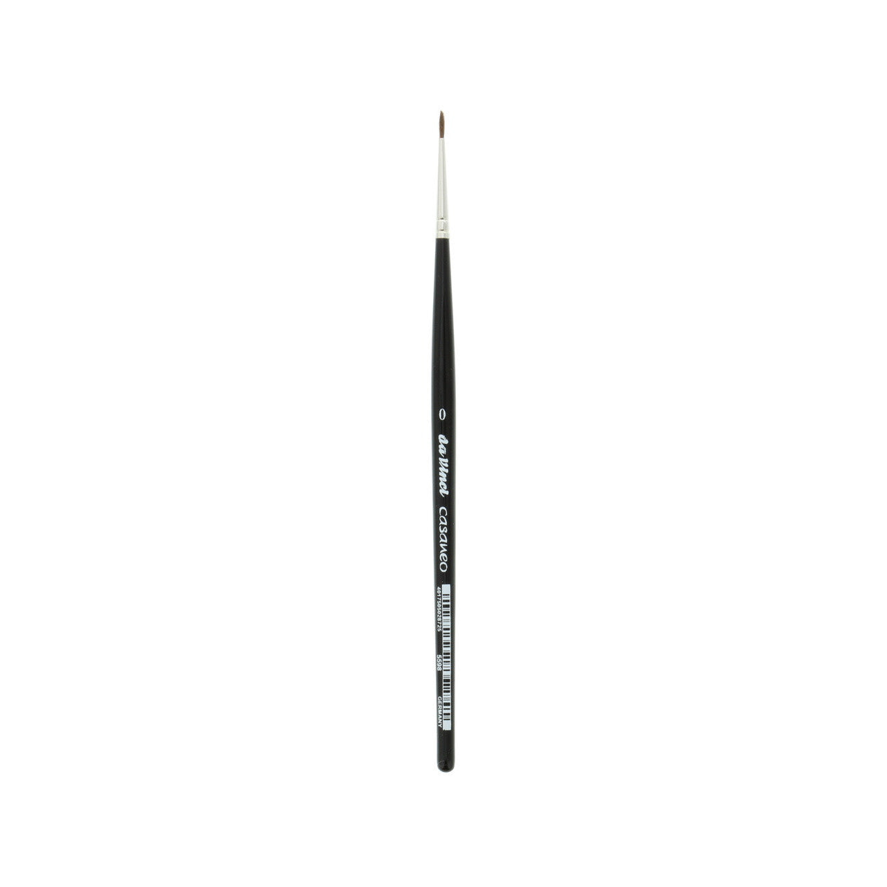 Pinceau - Rond - Fibres synthétiques - Aquarelle - Da Vinci - Casanéo - 5598 - N°0