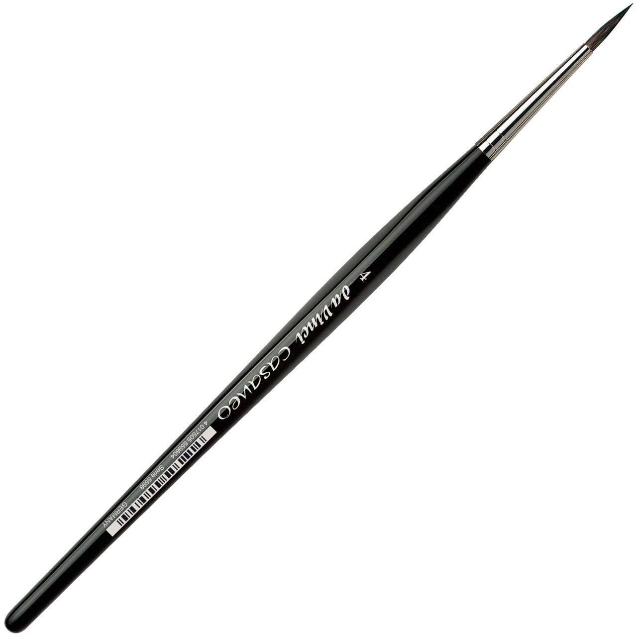 Pinceau - Rond - Aquarelle - Synthétiques - Da Vinci - Casanéo - 5598 - N°4