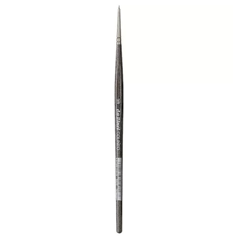 Pinceau - Repiqué - Fibres synthétiques - Aquarelle - Da Vinci - Colinéo - 5526 - N°3/0