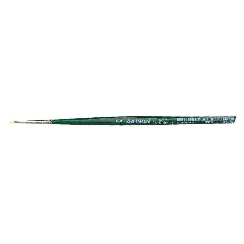 Pinceau rond pour aquarelle - Fibres synthétiques - Da Vinci - Cosmotop Nova - 10/0 - série 5570