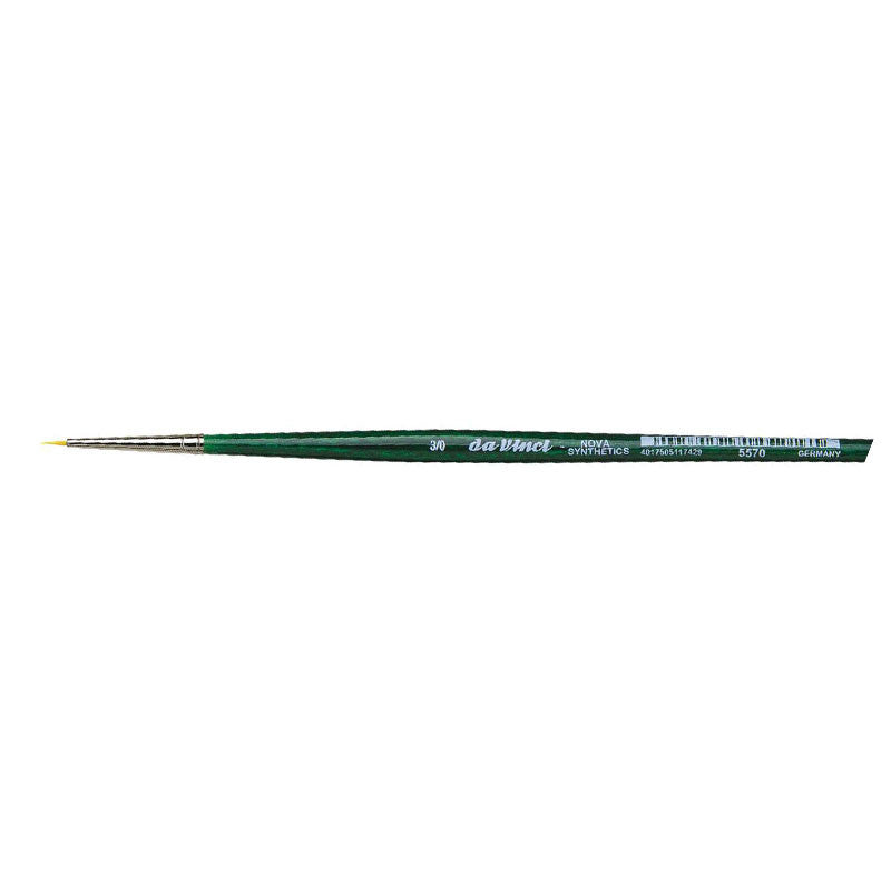 Pinceau rond pour aquarelle - Fibres synthétiques - Da Vinci - Cosmotop Nova - 3/0 - série 5570