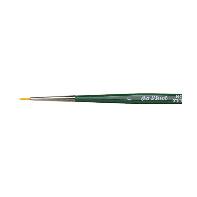 Pinceau rond pour aquarelle - Fibres synthétiques - Da Vinci - Cosmotop Nova - 0 - série 5570