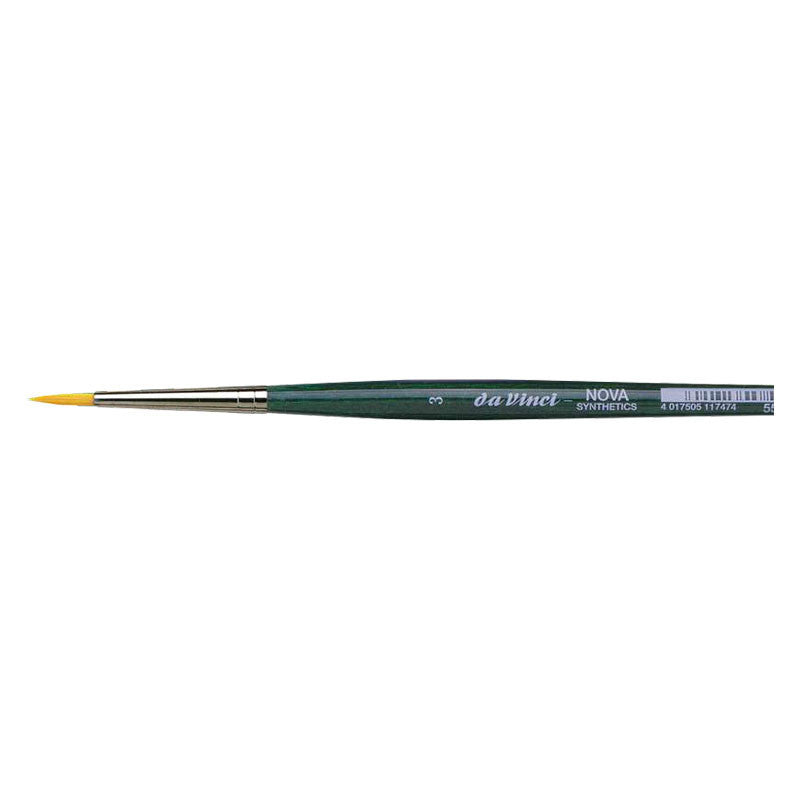 Pinceau rond pour aquarelle - Fibres synthétiques - Da Vinci - Cosmotop Nova - 3 - série 5570