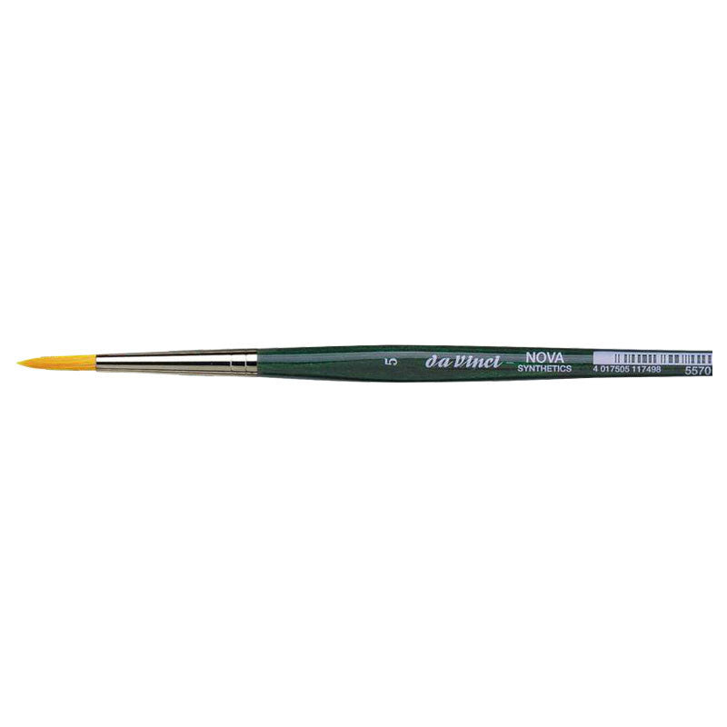 Pinceau rond pour aquarelle - Fibres synthétiques - Da Vinci - Cosmotop Nova - 5 - série 5570