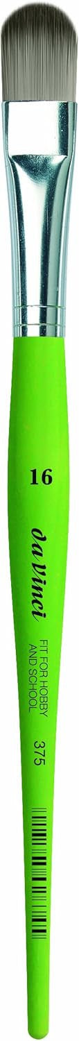 Pinceau - Usé bombé - Acrylique - Huile - Loisirs créatifs - N°16 - Synthétique - Da Vinci - 375