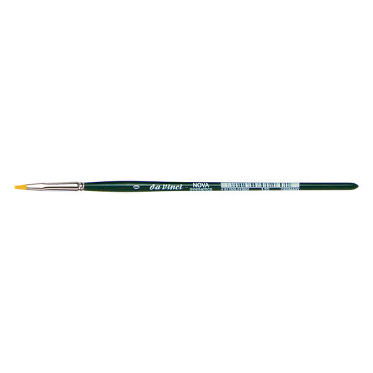 Pinceau - Plat - Fibres synthétiques - Da Vinci - Nova - 0 - série 122