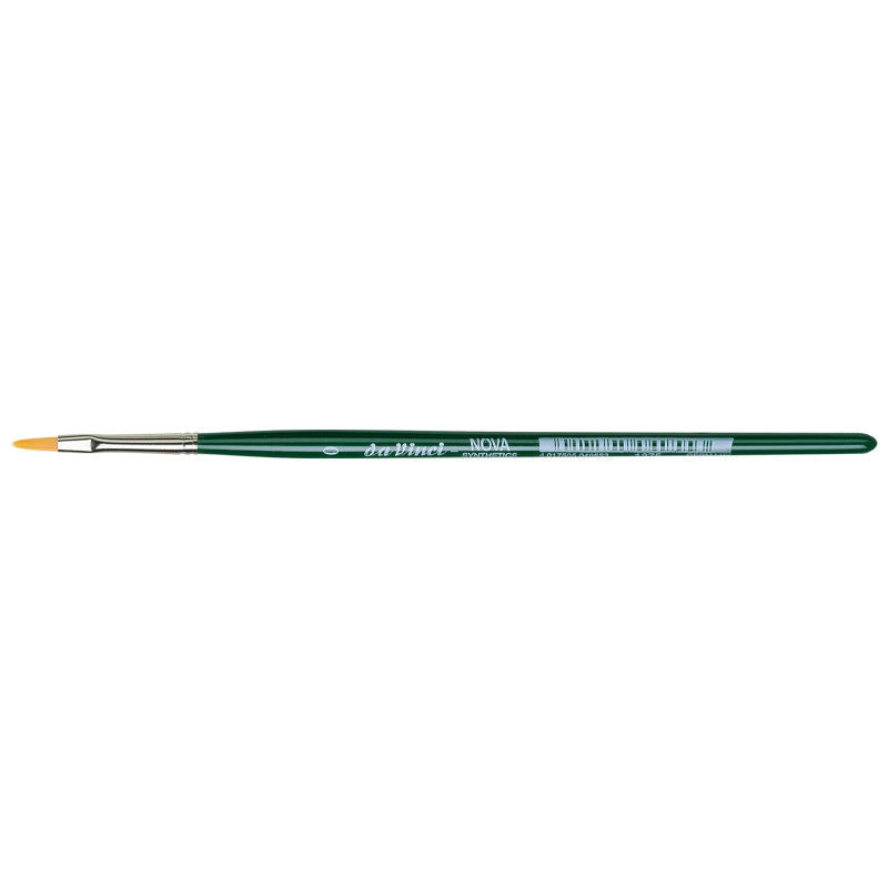 Pinceau usé bombé aquarelle - Fibres synthétiques - Da Vinci - Nova - 0 - série 1375