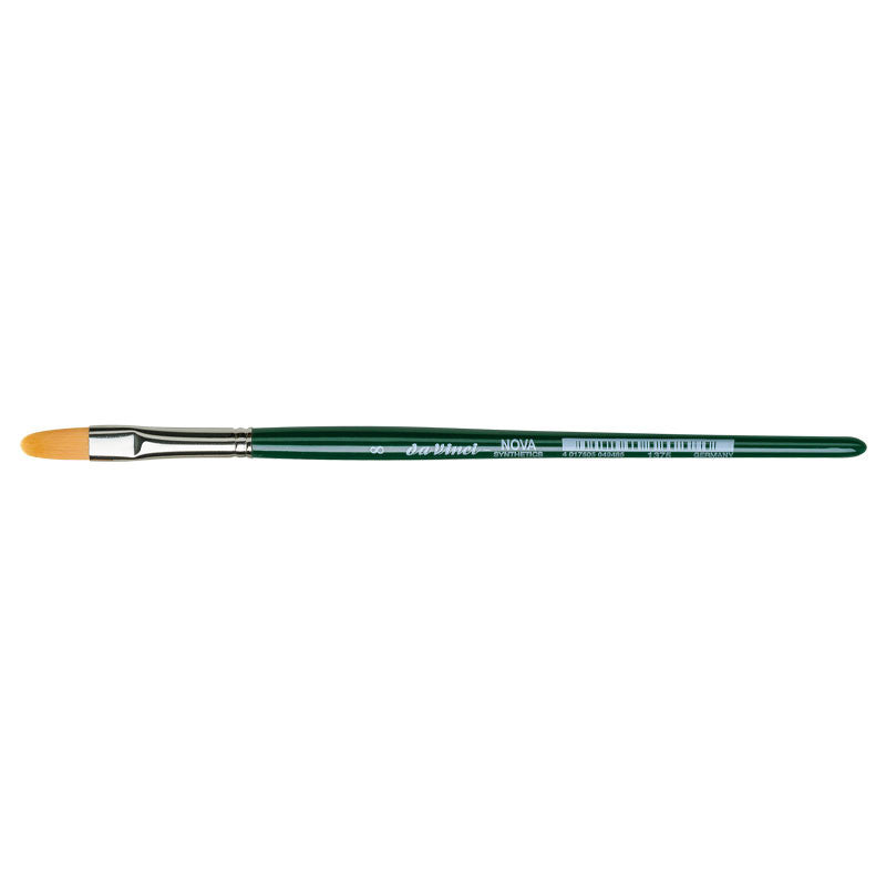 Pinceau usé bombé aquarelle - Fibres synthétiques - Da Vinci - Nova - 8 - série 1375