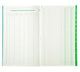 Registre - Piqûre - Echéancier - 12 ongles - 32x19,5cm - 80pages - Exacompta - 7660E