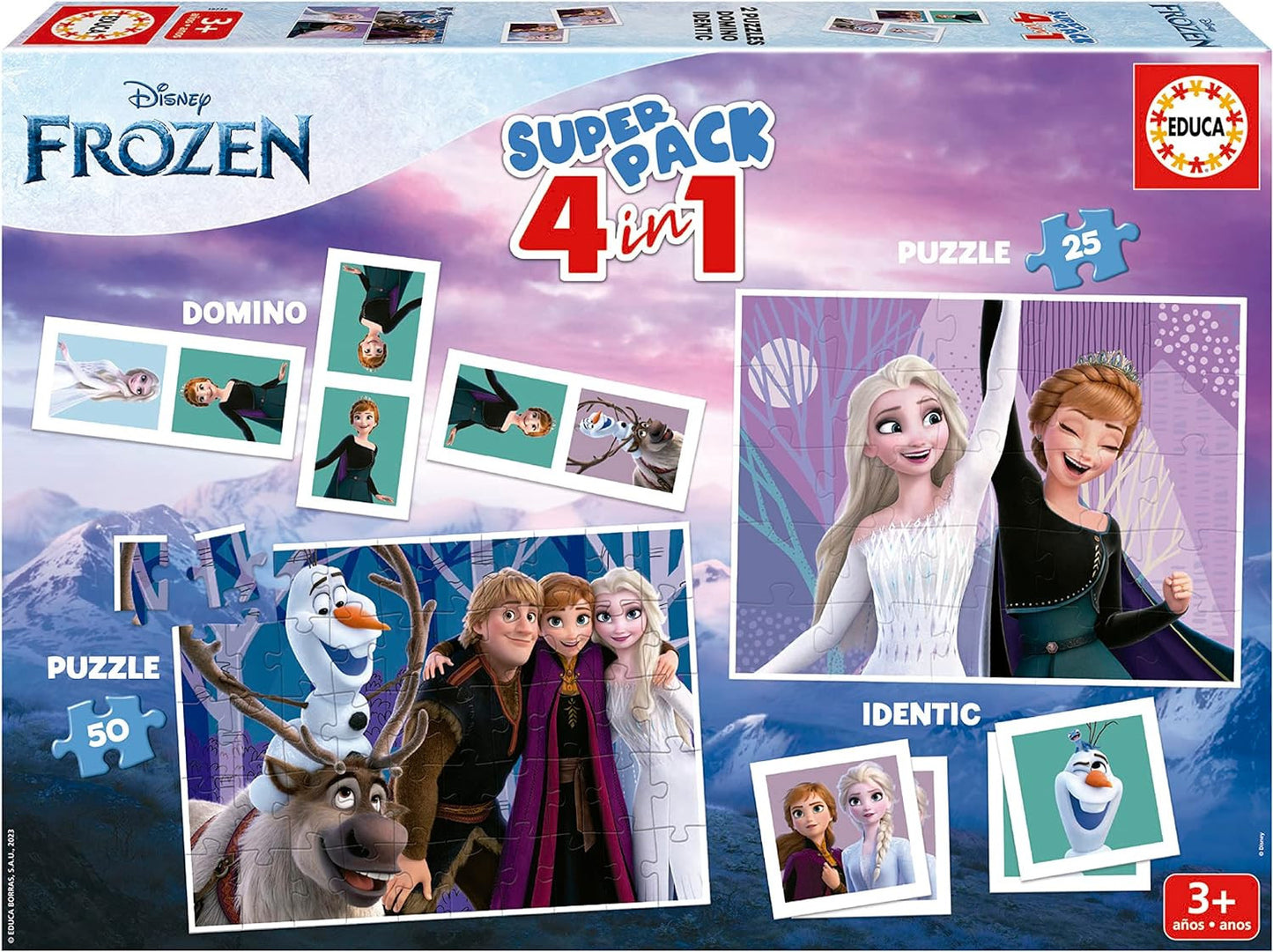 Puzzle - La Reine des Neiges - Enfant - Puzzles et jeux - Dès 3 ans - Educa