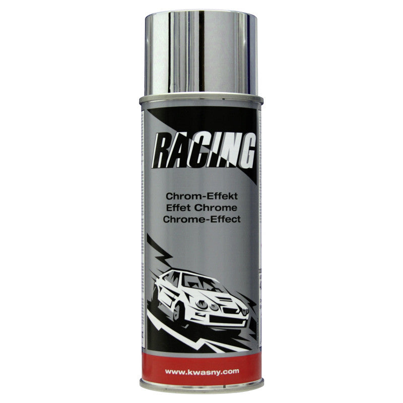 Bombe de peinture - Effet chrome - Carrosserie voiture - Racing - 400ml