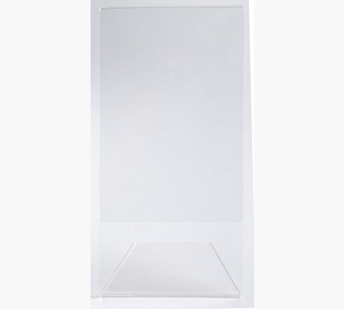 Porte-visuel - Présentoir - DL - Incliné - Transparent - Pour photo, menu, document