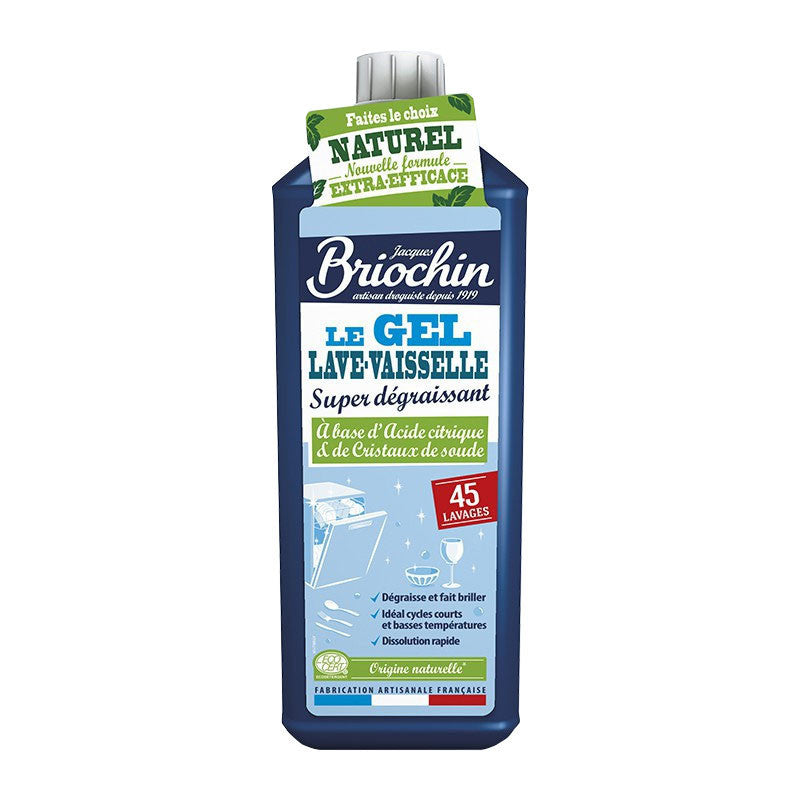 Produit pour lave-vaisselle - Gel super dégraissant - Produit naturel - Briochin