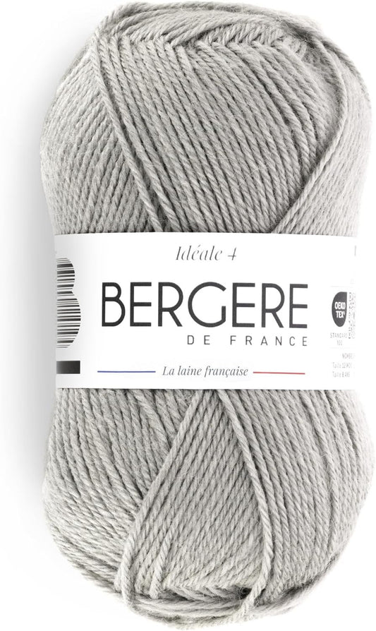 Pelote de laine - Marécage - 50% Laine 50% acrylique - Bergère de France - Idéale 4