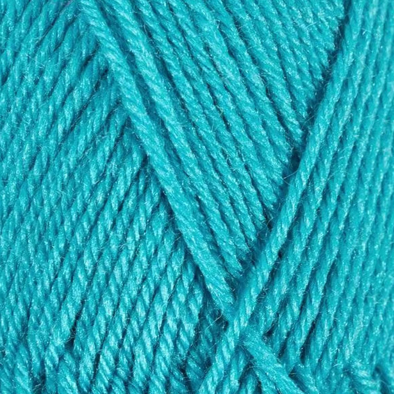 Pelote de laine - Turquoise - 50% Laine 50% acrylique - Bergère de France - Idéale 4