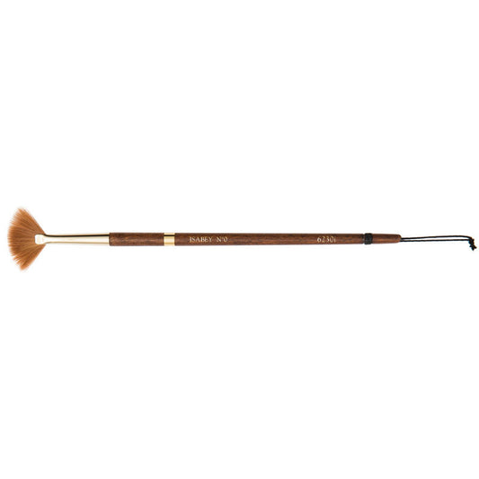 Pinceau - Eventail - Aquarelle - Isabey - Isaqua - 6230i - N°0 - Fibres synthétiques