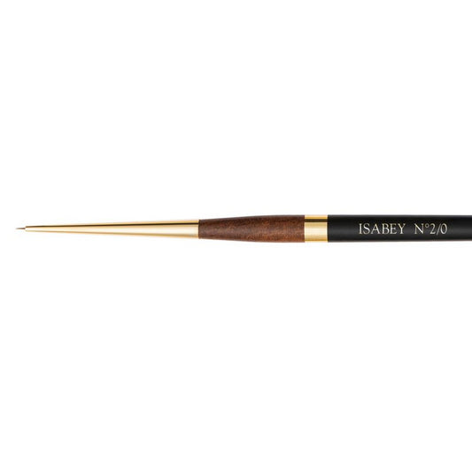 Pinceau - Repiqué - Aquarelle - Isabey - Martre Kolinsky Pure - 6229i - N°2/0 - Fibres naturelles