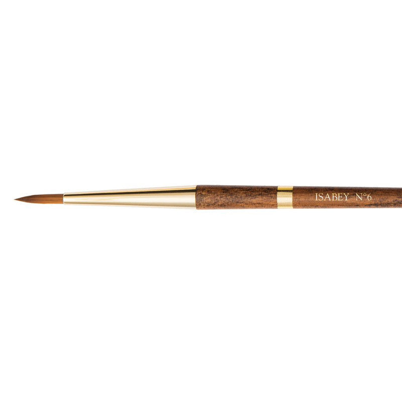 Pinceau - Rond - Aquarelle - Isabey - Isaqua - 6241i - N°6 - Fibres synthétiques