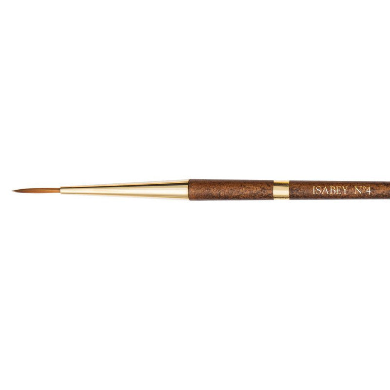 Pinceau - Rond long - Aquarelle - Isabey - Isaqua - 6233i - N°4 - Fibres synthétiques