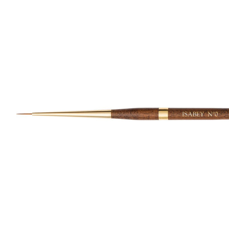 Pinceau - Rond long - Aquarelle - Isabey - Isaqua - 6233i - N°0 - Fibres synthétiques