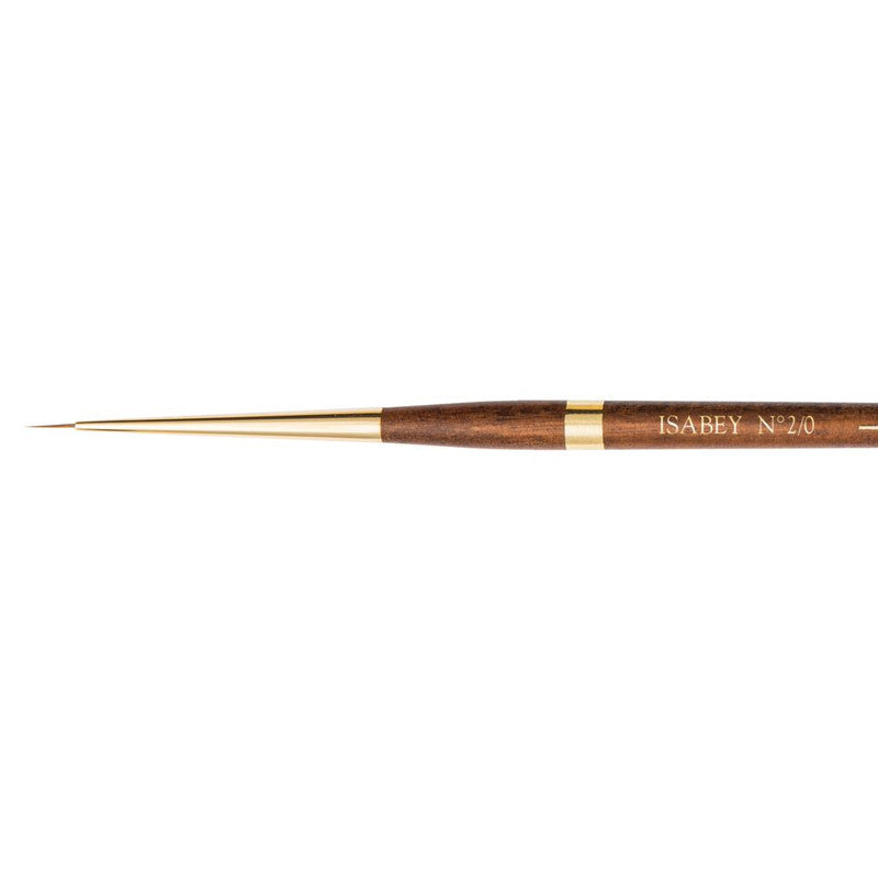 Pinceau - Rond - Aquarelle - Isabey - Syrus - 6224i - N°2/0 - Fibres synthétiques