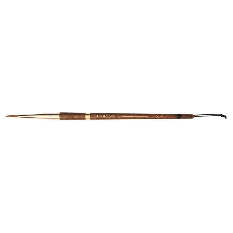 Pinceau - Rond - Aquarelle - Isabey - Syrus - 6224i - N°4 - Fibres synthétiques
