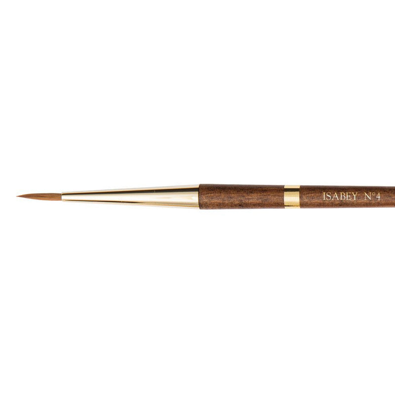 Pinceau - Rond - Aquarelle - Isabey - Syrus - 6224i - N°4 - Fibres synthétiques