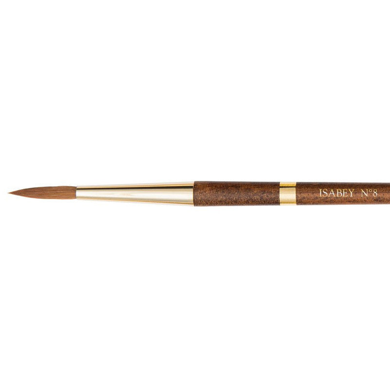 Pinceau - Rond - Aquarelle - Isabey - Syrus - 6224i - N°8 - Fibres synthétiques