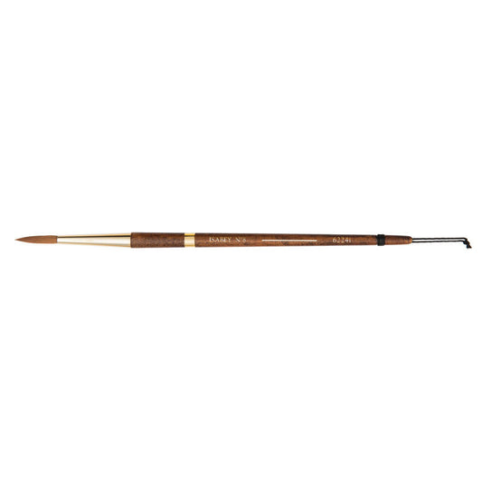 Pinceau - Rond - Aquarelle - Isabey - Syrus - 6224i - N°8 - Fibres synthétiques