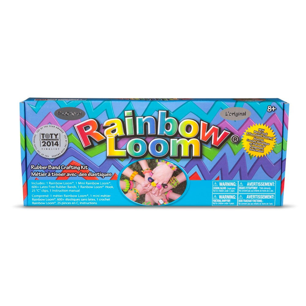 Rainbow Loom - Bracelets élastiques - Coffret métier à tisser - The original