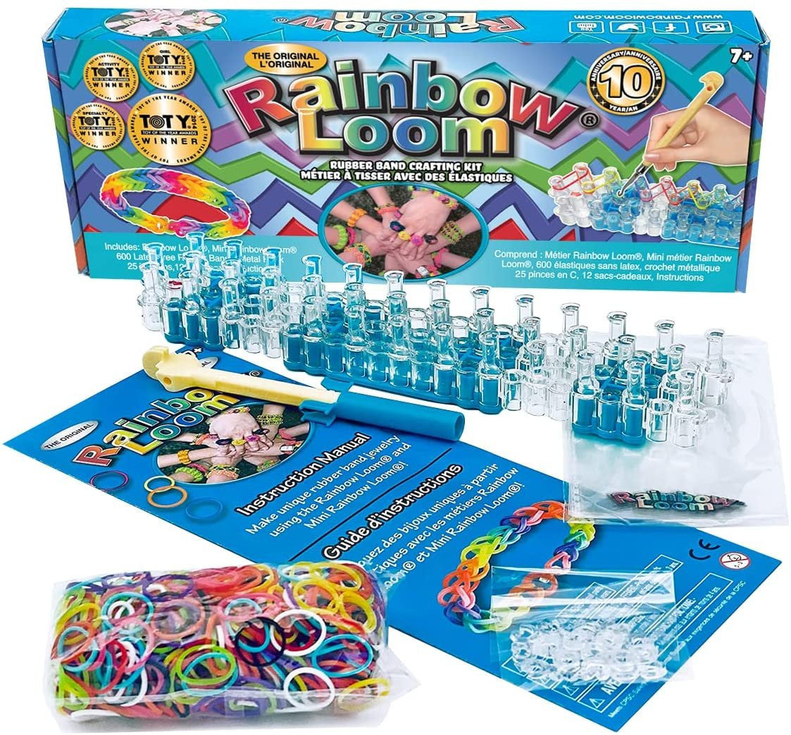 Rainbow Loom - Bracelets élastiques - Coffret métier à tisser - The original