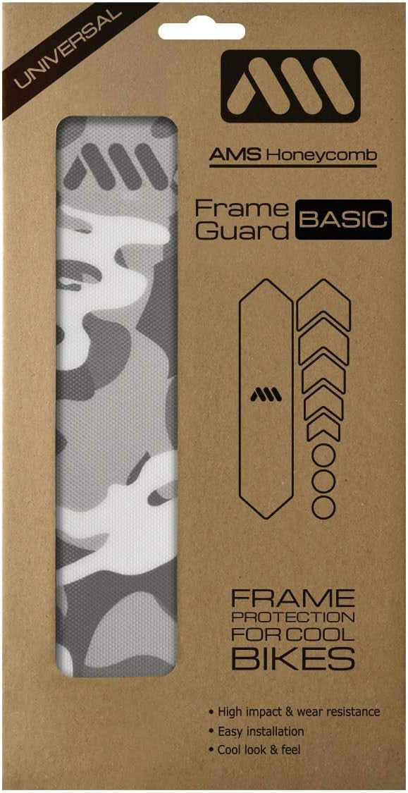 Protection pour cadre de vélo, VTT - Evite rayures et bosses - Militaire gris - AMS