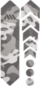 Protection pour cadre de vélo, VTT - Evite rayures et bosses - Militaire gris - AMS