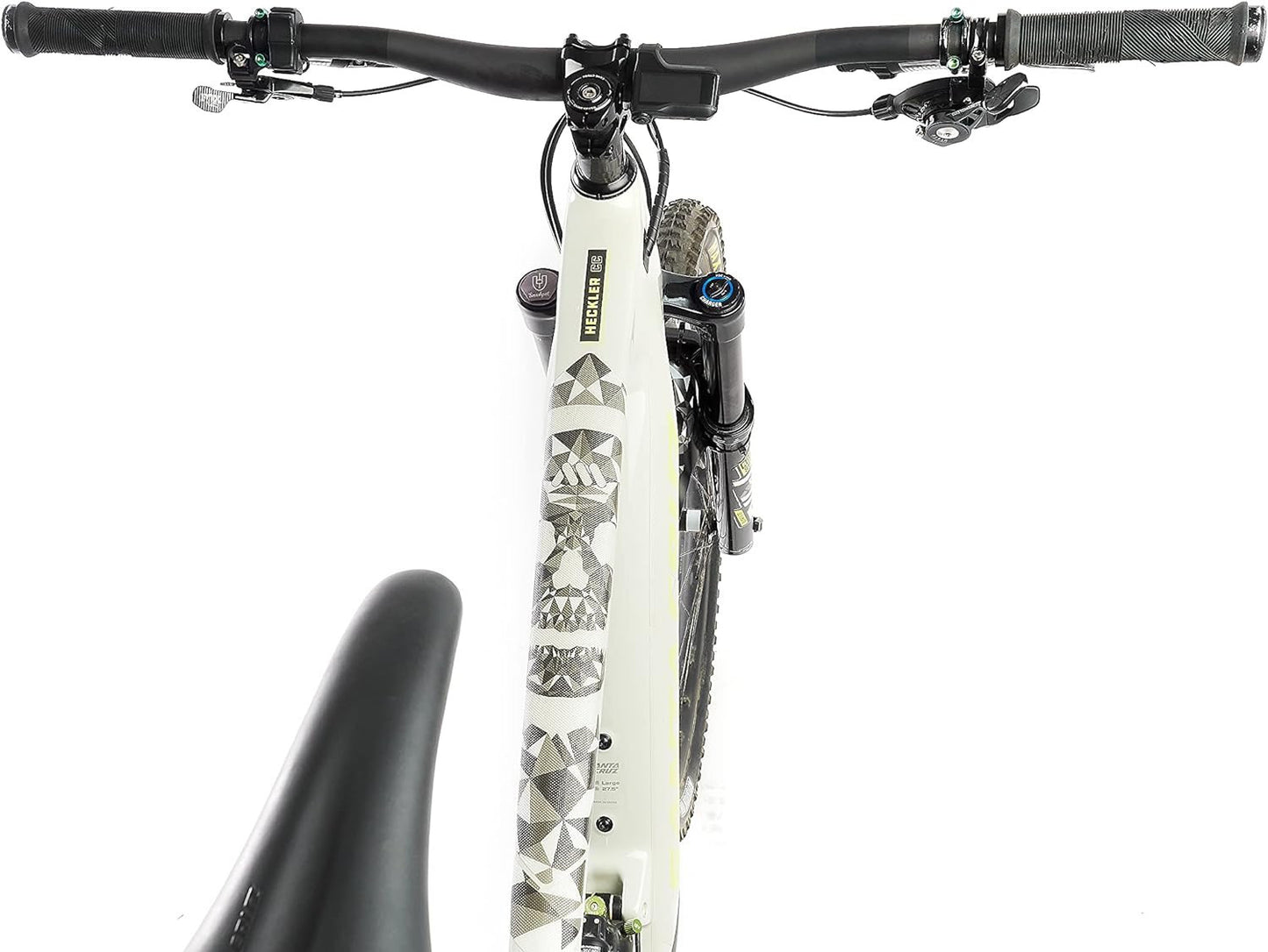 Protection pour cadre de vélo, VTT - Evite rayures et bosses - Skull - 10 pièces