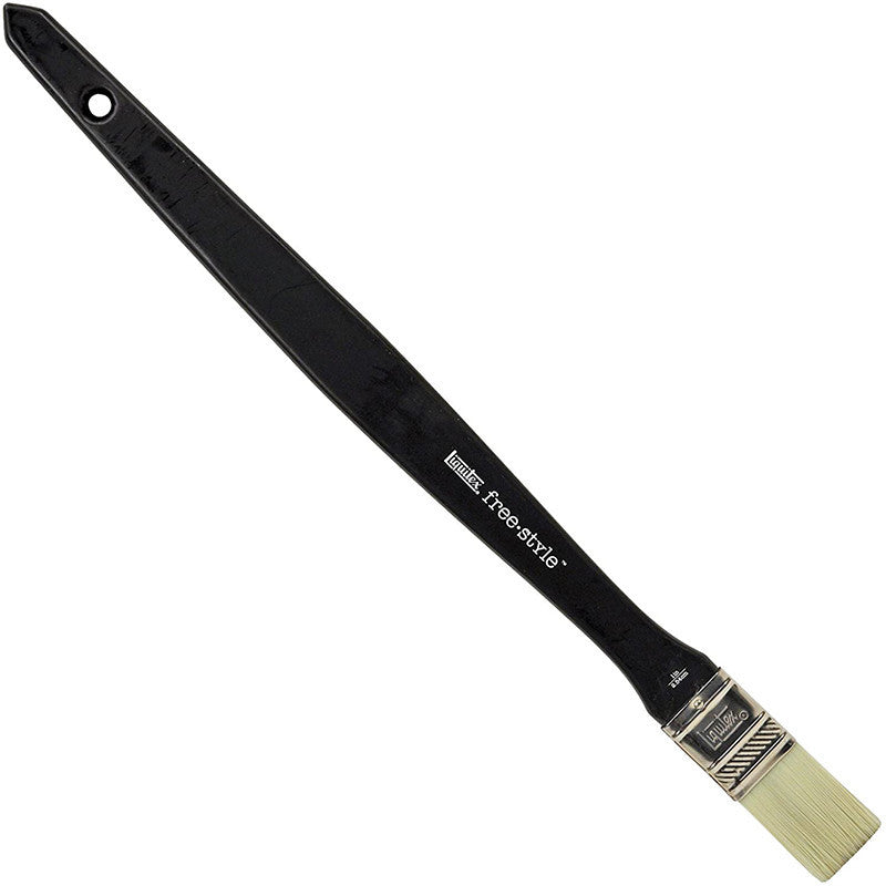 Pinceau brosse large et plat Freestyle 2,54 cm - Liquitex
