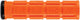 Poignées - Vélo - VTT - Verrouillables - Avec grip - Orange - 135mm x 33mm - Oury