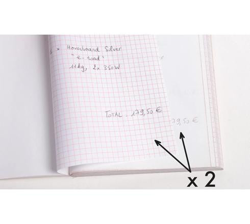10 carnets - Manifold - Autocopiant - Dupli - A5 - 50 feuilles - Exacompta - 3250E
