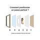 10 passe-partout - Blanc - 24x30cm - Photo 15x20cm - Pour cadre - Encadrement