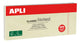 Notes adhésives repositionnables de couleur jaune standard 640x50mm